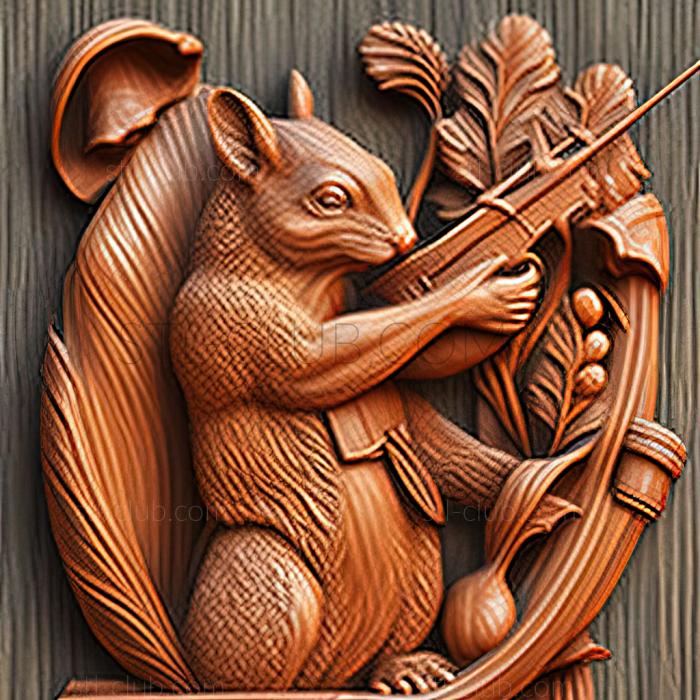 st Squirrel and Arrow famous animal